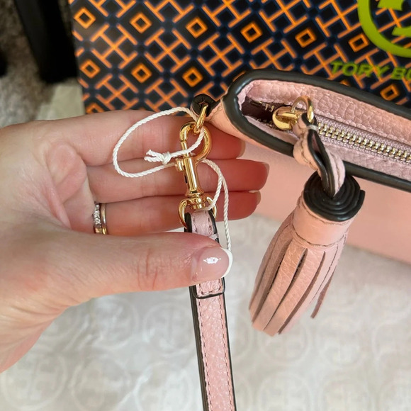 Tory Burch Thea Pouch Bag Wolly Pink - Picture 5 of 10